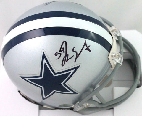 Jaylon Smith Autographed Dallas Cowboys Mini Helmet- Beckett W *Black