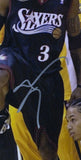 Allen Iverson Signed Framed 16x20 Philadelphia 76ers Step Over Photo PSA ITP