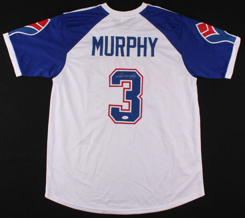 Dale Murphy Signed Atlanta Braves 1974 Throwback Jersey (JSA COA) 2xNL MVP O.F.