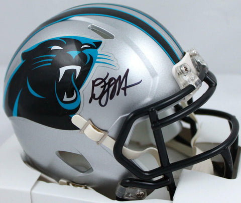 DJ Moore Autographed Carolina Panthers Speed Mini Helmet-Beckett W Hologram