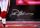 Deion Sanders Autographed 49ers 16x20 Back TD HM Photo *Bottom- Beckett W Holo