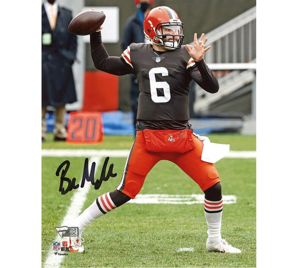 Baker Mayfield Signed Cleveland Browns Unframed 8x10 NFL Photo - Passing