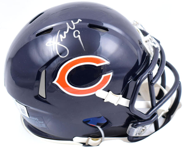 Jim McMahon Autographed Chicago Bears Speed Mini Helmet- Beckett W Hologram