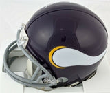 Tommy Kramer Signed Minnesota Vikings Mini-Helmet (Beckett COA) Two Minute Tommy