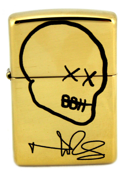 Norman Reedus Exclusive Zippo Lighter with BBH Logo - Brass - Black Logo