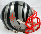 Chad Johnson Autographed Cincinnati Bengals Flash Speed Mini Helmet-BeckettWHolo
