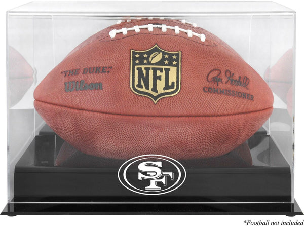 49ers Black and Acrylic Football Display Case - Fanatics