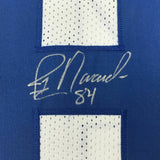 Autographed/Signed JAY NOVACEK Dallas White Football Jersey JSA COA Auto