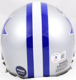 Emmitt Smith Autographed Dallas Cowboys 64-66 Mini Helmet-Beckett W Hologram