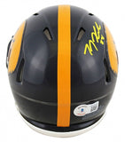 T. J. Hockenson Signed Iowa Hawkeyes Speed Mini Helmet (Beckett) Lions Tight End