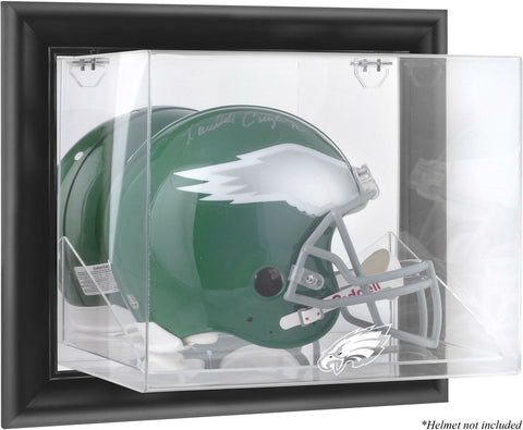Eagles Black Framed Wall- Helmet Display - Fanatics