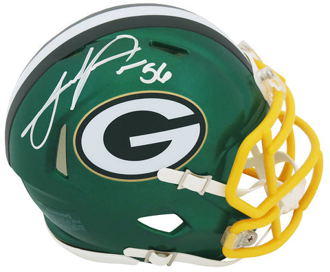 Julius Peppers Signed Green Bay Packers FLASH Riddell Speed Mini Helmet (SS COA)