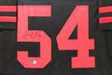 FRED WARNER (49ers black TOWER) Signed Autographed Framed Jersey Beckett