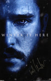 Kit Harington Autographed/Signed Game of Thrones 11x17 Photo - Winter is Here