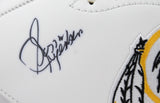 Sonny Jurgensen Autographed Washington Logo Football w/ HOF- JSA W Auth *Thin