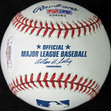 Indians Ubaldo Jimenez Signed Authentic OML Baseball Autographed PSA/DNA #X34083