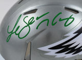 LeSean McCoy Autographed Philadelphia Eagles Flash Speed Mini Helmet- JSA W