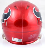 Dameon Pierce Autographed Houston Texans Flash Speed Mini Helmet- Tristar *White