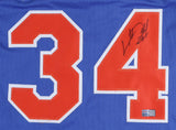Charles Oakley Signed New York Knicks Jersey (Tri Star Hologram) 1994 All Star