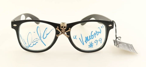Charlie Sheen Signed "Major League" Replica Glasses Inscribed "Vaughn" (JSA COA)