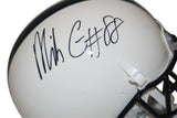 Mike Gesicki Autographed/Signed Penn State Schutt Mini Helmet Beckett 34909