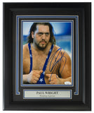 Paul Wright The Big Show Signed Framed 8x10 WWE Photo JSA