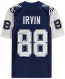 Michael Irvin Cowboys Signed Mitchell & Ness 1995 Throwback Nvy Jersey w/Insc
