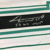 FRAMED Autographed/Signed LIVAN HERNANDEZ WS MVP 33x42 Pinstripe Jersey PSA COA