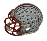 Denzel Ward Autographed Ohio State Buckeyes Flash Mini Helmet BAS 34759