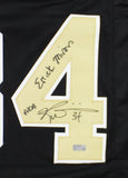 Ricky Williams Signed New Orleans Custom Black Jersey With Insc
