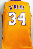 Shaquille O'Neal Autographed Yellow Los Angeles Jersey - Beckett W Auth *4