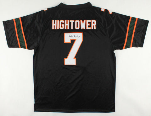 Brian Hightower Signed Miami Hurricanes Jersey (JSA COA) Wide Receiver