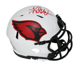 Kurt Warner Autographed/Signed Arizona Cardinals Lunar Mini Helmet BAS 34237