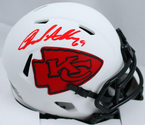 Jared Allen Autographed Kansas City Chiefs Lunar Speed Mini Helmet-BeckettW Holo