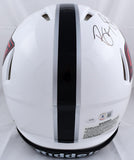 Barry Sanders Autographed Oklahoma State F/S Speed Authentic Helmet-Beckett Holo
