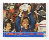 Tim Tebow Signed Florida Gators: 2008 National Champs / Collector's Edition Book