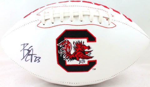 Bruce Ellington Autographed South Carolina Gamecocks Logo Football- JSA W Auth