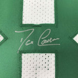 Autographed/Signed Dave Cowens Boston White Basketball Jersey JSA COA