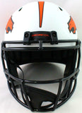 Champ Bailey Autographed Denver Broncos F/S Lunar Speed Helmet- Beckett W*Orange