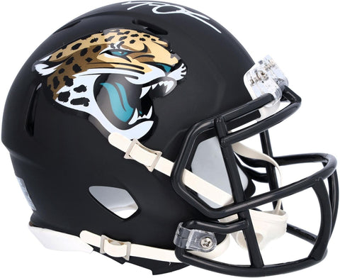 Trevor Lawrence Jacksonville Jaguars Signed Riddell Mini Helmet-White Ink