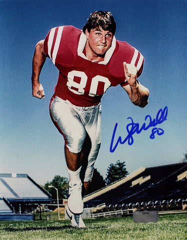 Wesley Walls Autographed/Signed Ole Miss Rebels 8x10 NCAA Photo - Running