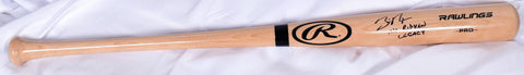 Billy Ripken Signed Blonde Rawlings Pro Baseball Bat w/Ripken Legacy- Beckett W