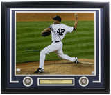 Mariano Rivera Signed Framed New York Yankees 16x20 5x WS Champs Photo JSA