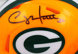 Clay Matthews Autographed Green Bay Packers Speed Mini Helmet-JSA W *Black