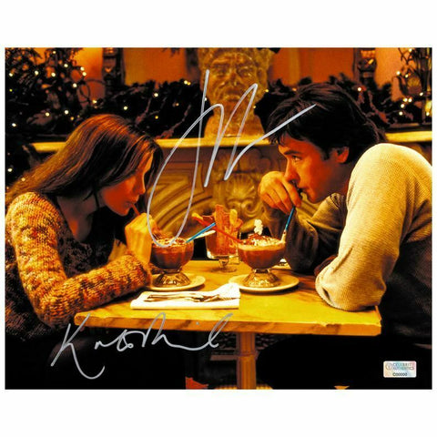 Kate Beckinsale and John Cusack Autographed Serendipity 8x10 Scene Photo