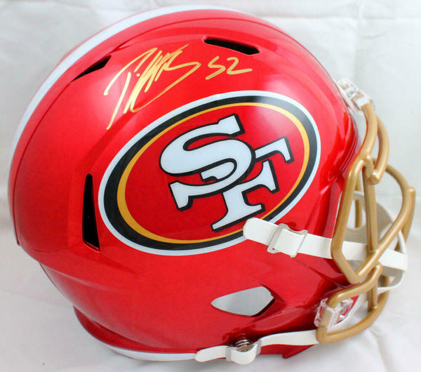 Patrick Willis Signed F/S San Francisco 49ers Flash Speed Helmet-Beckett W Holo