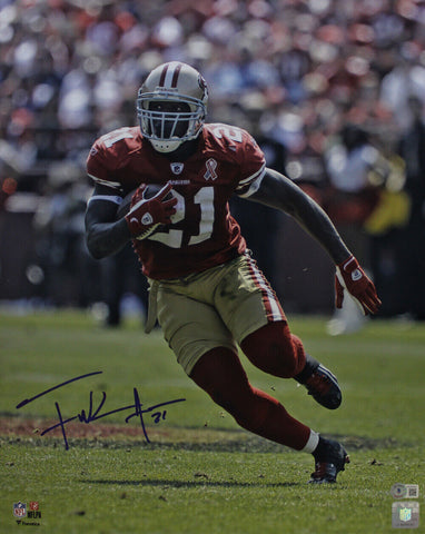 Frank Gore Autographed/Signed San Francisco 49ers 16x20 Photo Beckett 37112