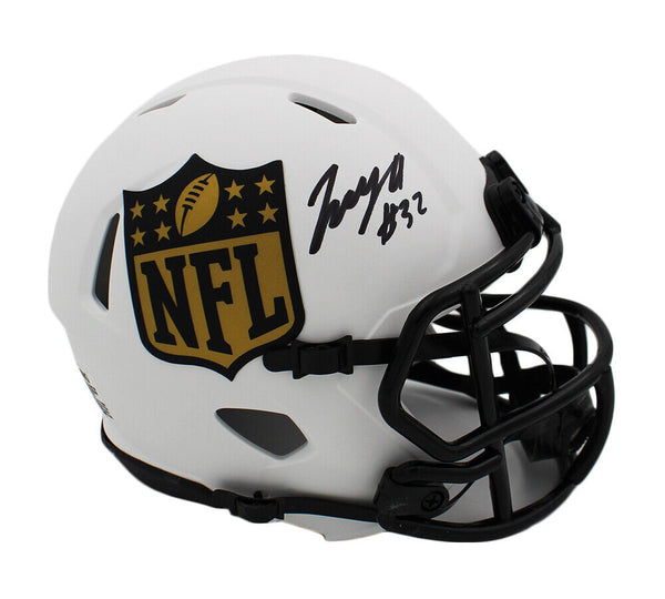 Treveyon Henderson Signed NFL Speed Lunar Mini Helmet