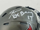 Steve DeBerg Signed Tampa Bay Buccaneers Speed Mini Helmet (JSA Witness COA)