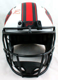 Stefon Diggs Signed Bills Lunar Speed F/S Helmet *Front-Beckett W Hologram *Red